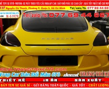 DÁN ĐỔI MÀU porsche màu vàng  đẹp nhất dán ô tô chuyên nghiệp wrap car decal xe hơi cao cấp nhàn decal decaltrangtrixe79 decal candy nhôm xướt chrome chuyển màu tem xe đẹp giá rẻ dán ô tô tp hcm_51979